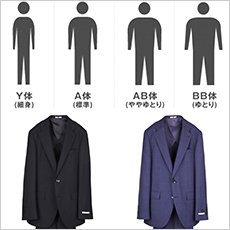 メンズスーツサイズ表｜SUIT SELECT | スーツセレクト公式通販