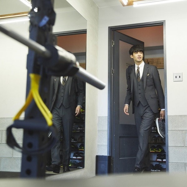 グレー スーツ・ブレザー ネクタイ付き 楽天市場】男子用制服ブレザー・ライトグレー サイズS・M・L・LL