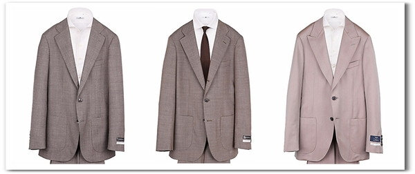 ブラウンスーツの選び方。ワイシャツネクタイのコーディネートは？