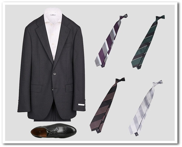 ブラックスーツの選び方。ワイシャツネクタイのコーディネートは？