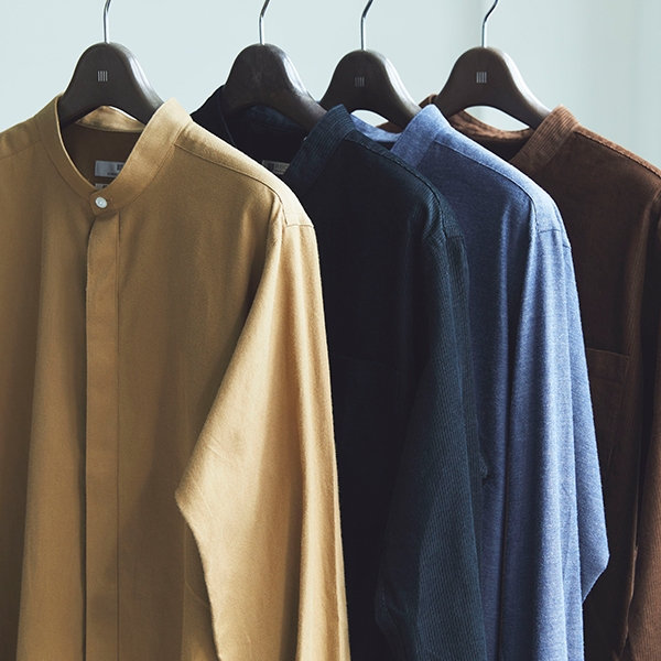 コーデュロイシャツ