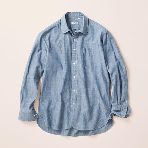 ラウンドカラーワイシャツ・Yシャツ・カッターシャツ