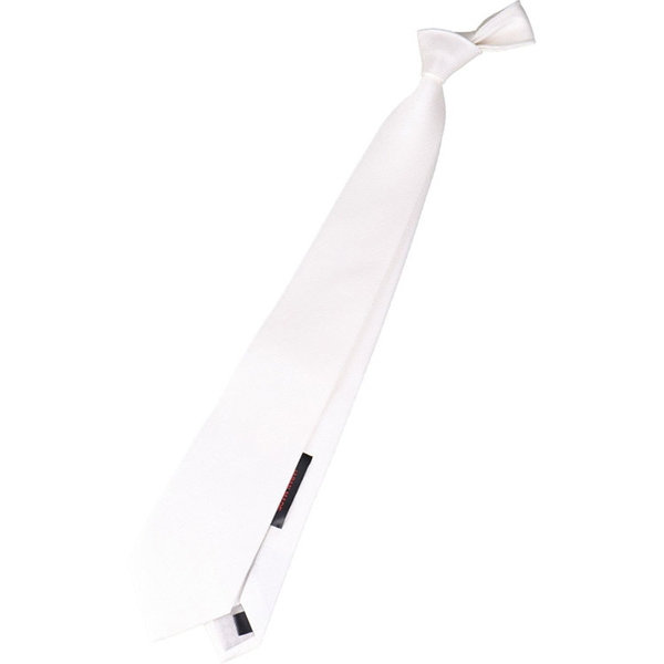 【SL】シルクソリッド結婚式ネクタイ 8.0cm幅/ホワイト/JAPAN MADE