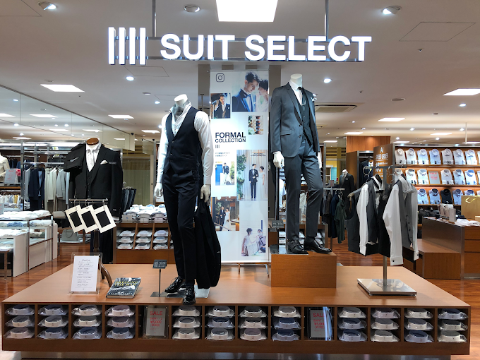 SUIT SELECT スーツセレクト HAMAMATSU ENTETSU DEPARTMENT STORE浜松遠鉄百貨店