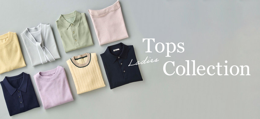【レディース】LADIES TOPS COLLECTION　4/9(木)10:00～