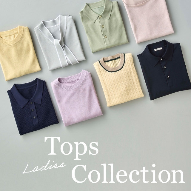 【レディース】LADIES TOPS COLLECTION　4/9(木)10:00～