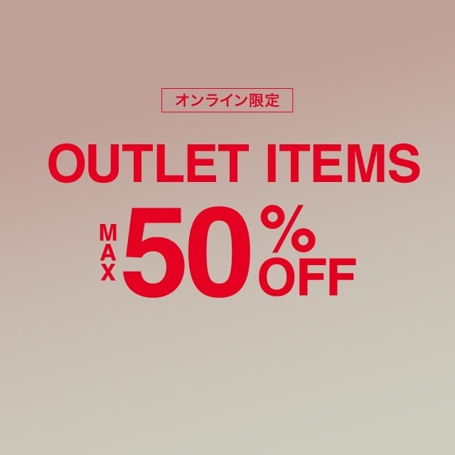 【レディース】OUTLET50％OFF 5/7（木）15:00～6/1(月)9：59