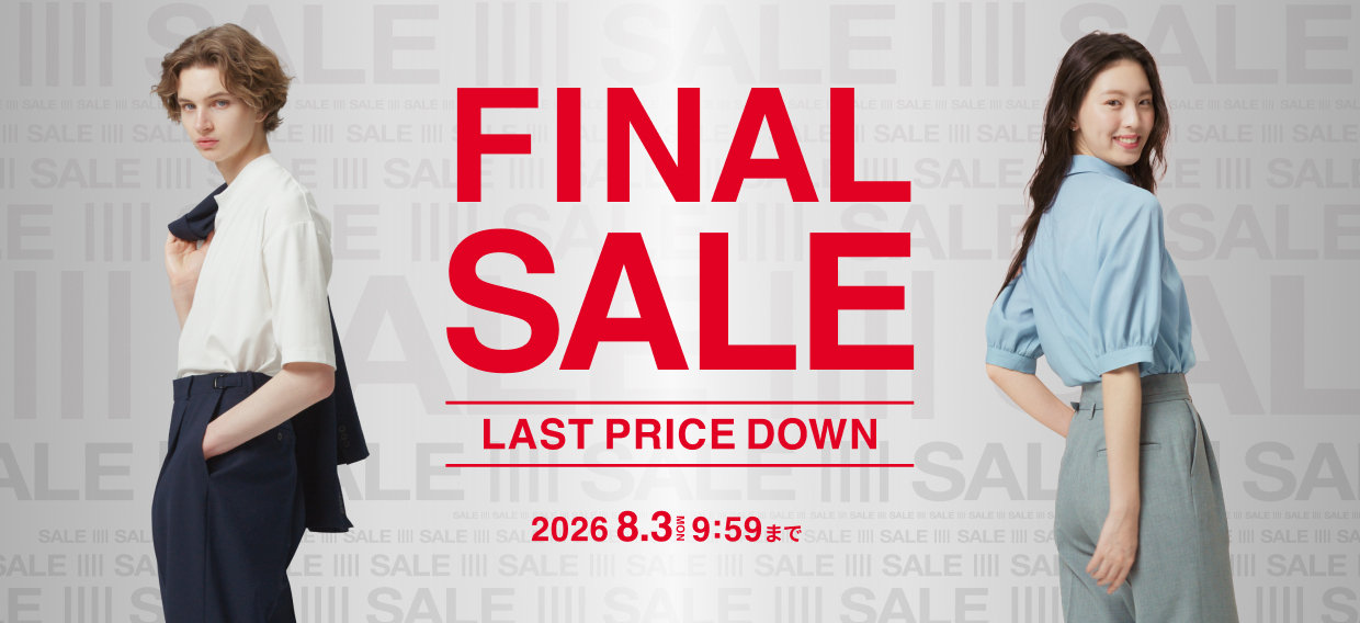 【メンズ】FINAL SALE 2026/7/21（火）09:59〜 2026/08/3（月）09:59