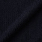 【RBC】【秋冬】ウールモックネックニットセーター/ネイビー/ZEGNA BARUFFA/マシンウォッシャブル カラーチップ