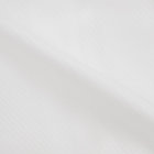 【SILVER LINE】【形態安定】ワイドカラードレスワイシャツ/ホワイト×ドビーツイル+ダブルカフス(ゴムカフス付) カラーチップ