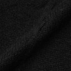 天竺モヘア風タートルニット/ブラック カラーチップ