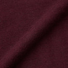 【RBC】【秋冬】ウールモックネックニットセーター/レッド/ZEGNA BARUFFA/マシンウォッシャブル カラーチップ