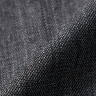 【RBC CLASSICO WIDE】【秋冬】段返り3釦ジャケット 2タックパンツ /グレー×シャークスキン柄 /ドローコード＆ウエストシャーリング仕様 /ウォッシャブル ※裾上げ必要 カラーチップ