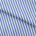 【発送在庫あり】【WEB限定】【BLACK LINE】ホリゾンタルワイドワイシャツ/ネイビー＆ホワイト×ストライプ/「4S」スーパーノンアイロン・ストレッチ カラーチップ