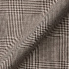 【CLASSICO TAPERED】【春夏】1タックテーパードパンツ/ブラウン×グレンチェック/ウエストムーブ/※裾上げ必要 カラーチップ