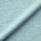 天竺Vネックニット/ブルーグリーン カラーチップ