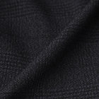 【SLIM TAPERED】【秋冬】2釦シングルスリーピーススーツ 0タック/ネイビー×グレンチェック /ウエストムーブ/4S TAKE OUT SUITS / ※パンツ裾上げ済仕様 カラーチップ