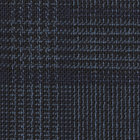 【国内縫製】【WOMEN'S】【パターンオーダー】【RELAX TAPERED】【春夏】スーツ/ネイビー×チェック/SUPER FINE WOOL (WOOL100%) カラーチップ