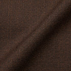 【CLASSICO TAPERED】【春夏】3釦段返りシングルスーツ 2タック/ブラウン/パッチポケット/ウエストムーブ/MARZOTTO/※裾上げ必要 カラーチップ