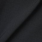 【SLIM TAPERED_2】【春夏】リバーシブルジレ(ベスト)/ブラック×マイクロチェック＆ネイビー×ヘアラインストライプ/4S SUSTAINABILITY&ECOLOGY FABRIC カラーチップ