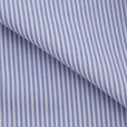 【発送在庫あり】【BLACK LINE】クレリックボタンダウンワイシャツ/襟袖口：ホワイト+ネイビー×ホワイトストライプ/「4S」スーパーノンアイロン・ストレッチ カラーチップ