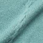 天竺モヘア風タートルニット/ブルーグリーン カラーチップ