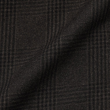 【CLASSICO TAPERED】【秋冬】2釦シングルスリーピーススーツ 1タックテーパードパンツ/ブラウン×チェック/ウエストムーブ/4S SUSTAINABILITY&ECOLOGY FABRIC/※パンツ裾上げ済仕様