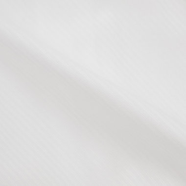 【SILVER LINE】【形態安定】ワイドカラードレスワイシャツ/ホワイト×ドビーツイル+ダブルカフス(ゴムカフス付)