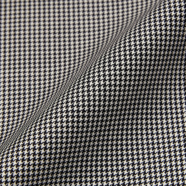 【Take.it.easy】【秋冬】2タックワイドパンツ/ハウンドトゥース/CANONICO 1663 fabric made in italy/※裾上げ必要