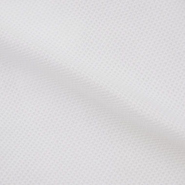 【発送在庫あり】【CLASSICO TAPERED】ホリゾンタルワイドドレスワイシャツ/ホワイト×レノクロス(からみ織り)