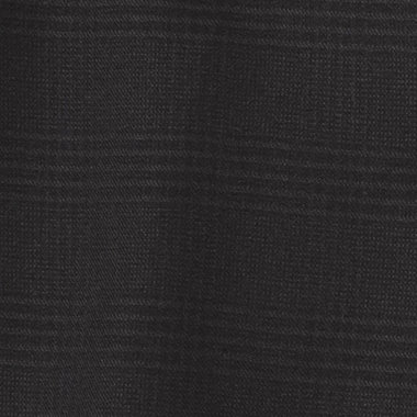 【RBC】【春夏】2釦シングルスーツ 1タック/ブラック×チェック/ウエストムーブ/4S AIR SUSTAINABILITY&ECOLOGY FABRIC/※パンツ裾上げ済仕様
