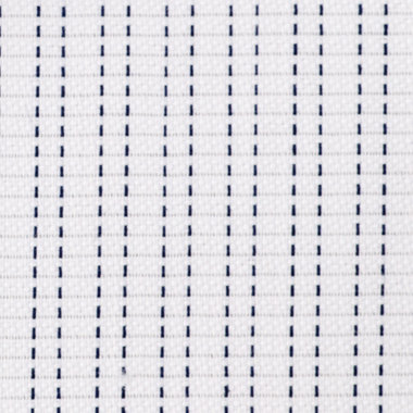 【国内縫製】【パターンオーダー】【形態安定】ワイシャツ/ホワイト×ストライプ/吸水速乾/接触冷感(POLYESTER75%/COTTON25%/)