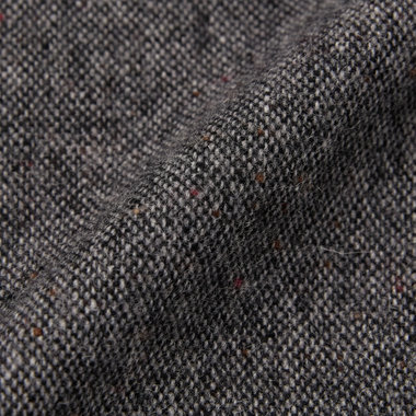 【Take.it.easy】【秋冬】2タックワイドパンツ/グレー×ドネガルツイード/※裾上げ必要