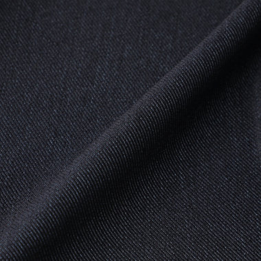 【SLIM TAPERED】【年間】 2釦シングルスリーピーススーツ 0タック/ ダークネイビー×デジタルデニム  /ウエストシャーリング/ 4S TAKE OUT SUITS / ※パンツ裾上げ済仕様