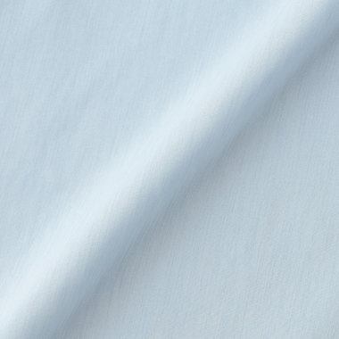 【5分袖】ハイネックブラウス/ブルー