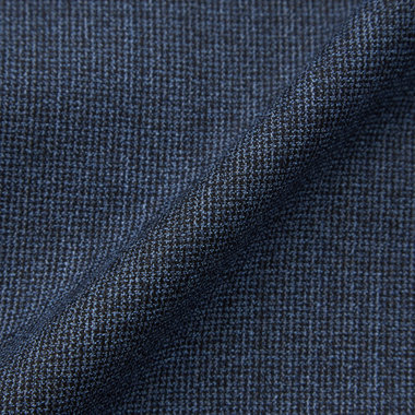 【CLASSICO TAPERED】【春夏】3釦段返りシングルスーツ 2タック/ネイビー/パッチポケット/ウエストムーブ/MARZOTTO/※裾上げ必要