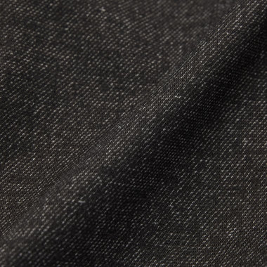 【5DAYS CLOSET】【RBC】【秋冬】1タックテーパードパンツ セットアップ対応/ チャコール×カルゼ調ジャージ生地×プリントデニム /ウエストムーブ / ウォッシャブル ※裾上げ必要