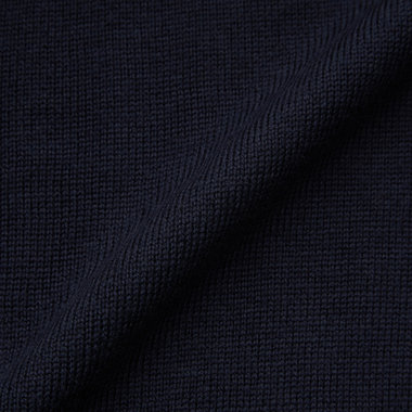 【発送在庫あり】【RBC】【秋冬】ウールタートルネックニットセーター/ネイビー/ZEGNA BARUFFA/マシンウォッシャブル