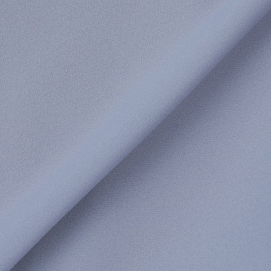 【SILVER LINE/5分袖】配色タイ脱着式/ブルー/「ウォッシャブル」「ストレッチ」「防シワ」「UV加工」「接触冷感」