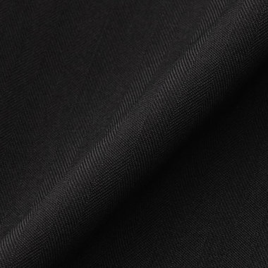 【WEB限定】【発送在庫あり】【SLIM TAPERED】【年間】ウォッシャブル0タックテーパードパンツ/ブラック×シャドーストライプ/ウエストシャーリング仕様/裾上げ済仕様