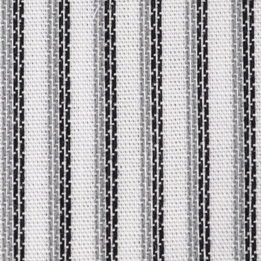 【国内縫製】【パターンオーダー】【形態安定】ワイシャツ/ホワイト×グレーストライプ(COTTON100%)