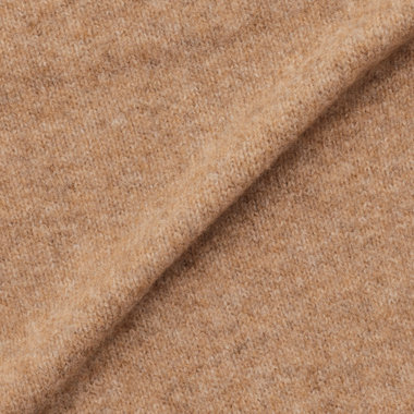 【発送在庫あり】【RBC】【秋冬】天竺編みクルーネックニットセーター/ブラウン