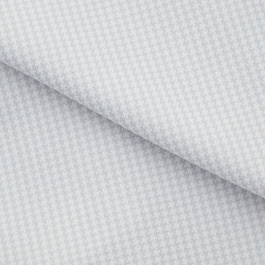 【発送在庫あり】【WEB限定】【BLACK LINE】ホリゾンタルワイドワイシャツ/グレー×ハウンドトゥース/「4S」スーパーノンアイロン・ストレッチ