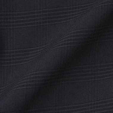 【RBC】【春夏】2釦シングルスーツ 1タック/ネイビー×チェック/ウエストムーブ/4S AIR SUSTAINABILITY&ECOLOGY FABRIC/※パンツ裾上げ済仕様