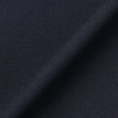【RBC】【5分袖】コットンブレンドレトロポロシャツ/ネイビー/「マシンウォッシャブル」「UVカット」「接触冷感」