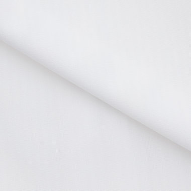 【発送在庫あり】【WEB限定】【BLACK LINE】ワイドカラーワイシャツ/ホワイト×ドビーストライプ/「4S」スーパーノンアイロン・ストレッチ