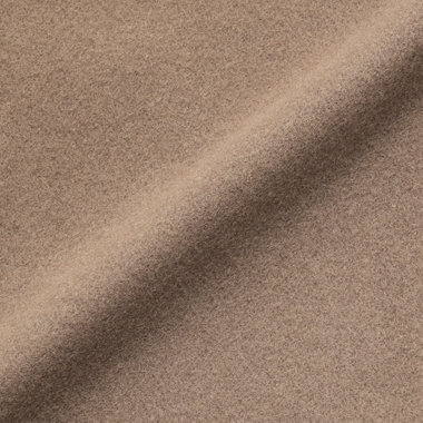 スタンドカラーアシンメトリーコート/モカ