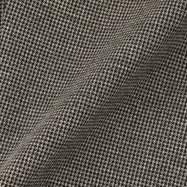 【5DAYS CLOSET】【RBC】【春夏】1タックテーパードパンツ/グレー×ハウンドトゥース/ウエストムーブ仕様/4S SUSTAINABILITY&ECOLOGY FABRIC/※裾上げ必要