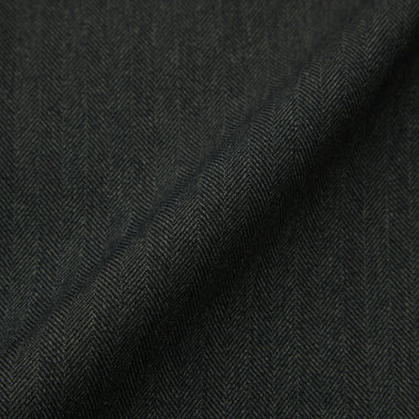 【SLIM TAPERED_2】【秋冬】2釦シングルスリーピーススーツ 0タック/グリーン×シャドーストライプ/ウエストシャーリング/4S SUSTAINABILITY&ECOLOGY FABRIC/※パンツ裾上げ済仕様