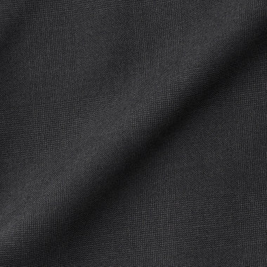 【SLIM TAPERED】【春夏】0タックテーパードパンツ/グレー×グレンチェック/ウエストシャーリング/4S SUSTAINABILITY&ECOLOGY FABRIC「ウォッシャブル」「ストレッチ」/※裾上げ済仕様
